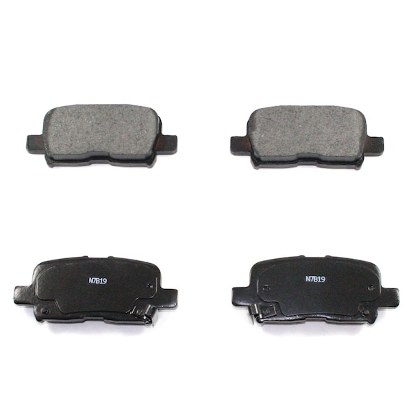 Pronto Dura Premium Brake Pads Rear, Bp865Ms BP865MS - main